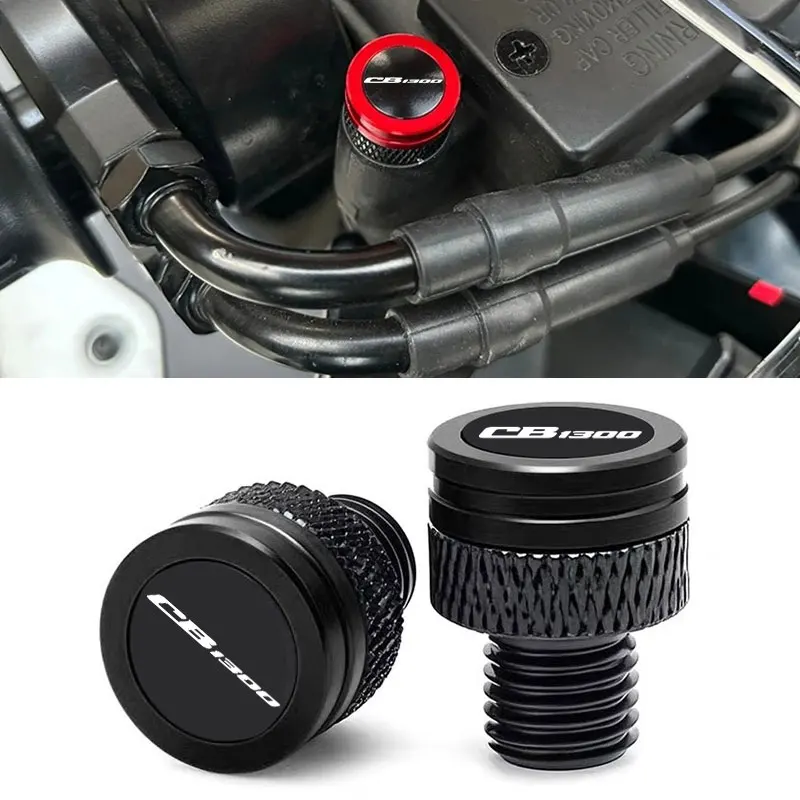 

Мотоциклетные боковые зеркала заднего вида с ЧПУ, заглушка с отверстием, аксессуары для Honda CB1300 CB 1300