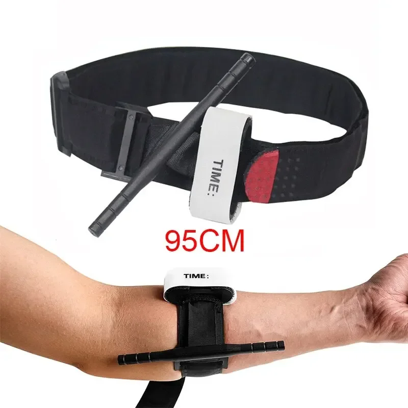 Torniquete médico de combate de 65cm/75cm/95cm, torniquete táctico militar de emergencia con bolígrafo, equipo de primeros auxilios para acampar, 1 Uds.