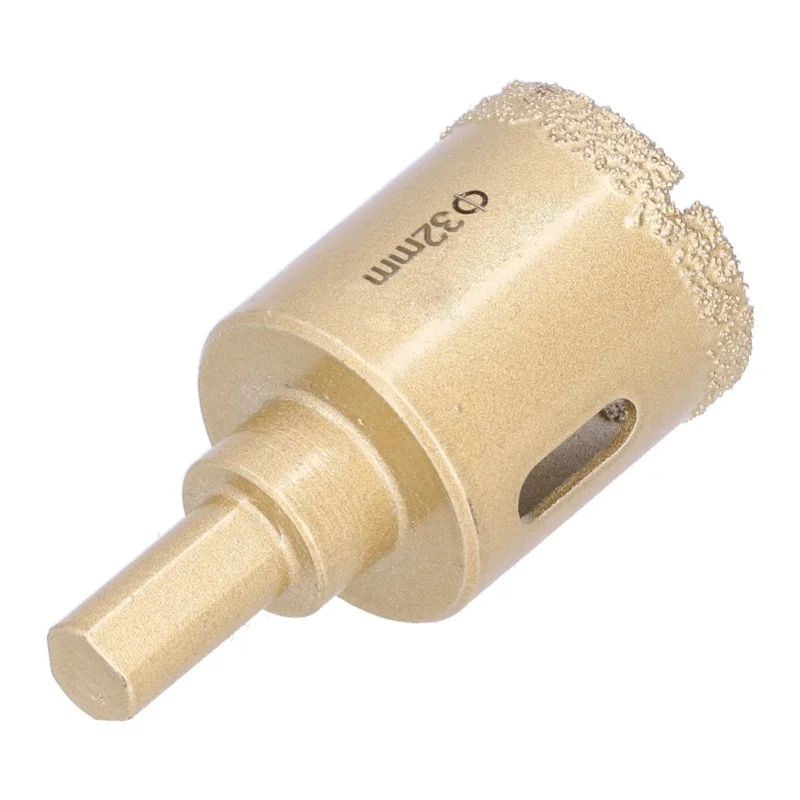 

32mm / 1.3in Diamond Drill Bits Glass Hole Opener Drill Hole Saw Bit For Glass Ceramic Tiles Stone
