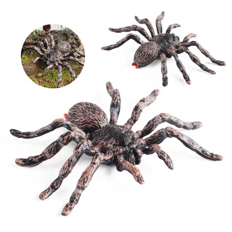 

Halloween Fake Spider Decorations - 1PC Plastic Simulated Insect Prank Toys for Kids Party Joke Gifts & Home Decoration