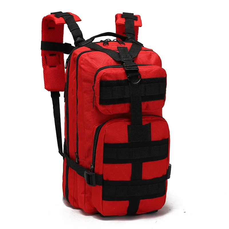 Kits de primeros auxilios para hombre, mochila táctica grande, impermeable, para deportes al aire libre, senderismo, Camping y caza, capacidad de 50L