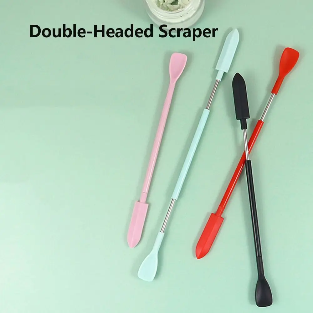 Beauty Tools Kitchen Accessories Last Drop Scoop Silicone Telescopic Spatula Cosmetics Spoon Deep Bottle Scraper Makeup Brushes