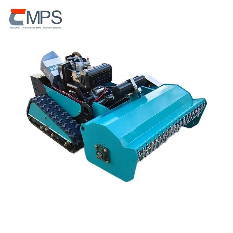 Automatic Wireless Handheld Lawn Mower Remote Control Garden Crawler Weeding Machine Orchard Optimized