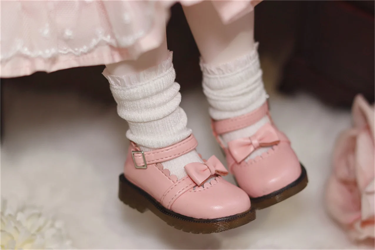 BJD MSD MDD shoes apply to 1/4 1/6 doll girl leather shoes BJD accessories