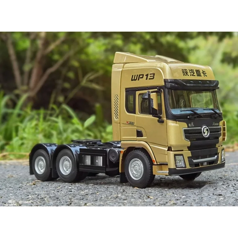 1:24 Scale X3000 WP13 Tractor Heavy Truck Alloy Car Model Collection Ornaments