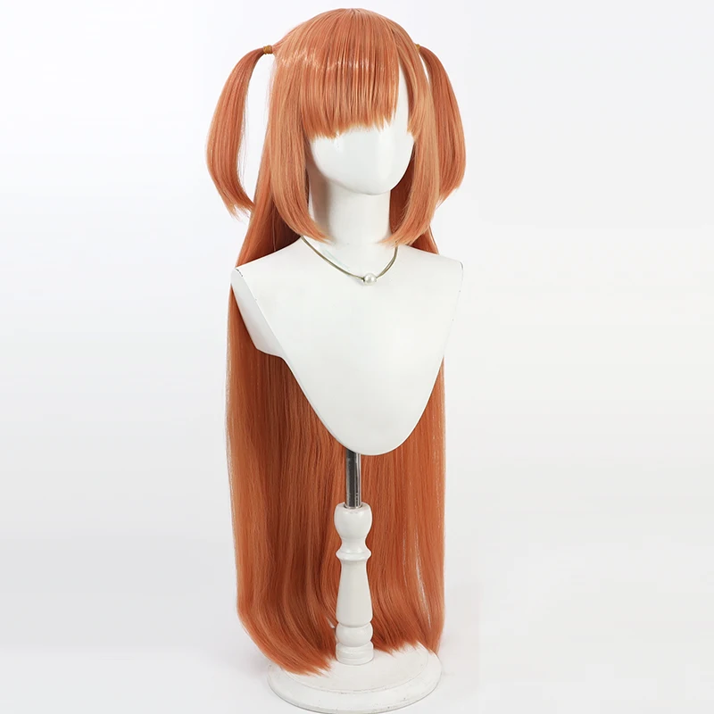 Virtual youtuber kirara tamako peruca cosplay festa de halloween prop cabelo sintético fibra resistente ao calor + touca peruca