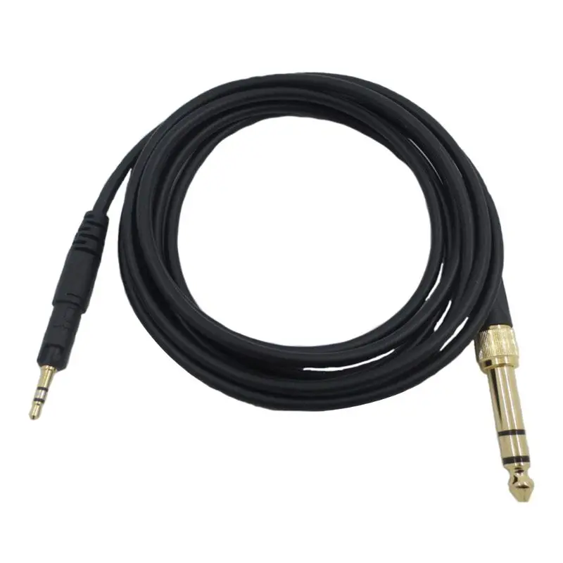 2m Connection Cables Input Audio Equipment for Audio-Technica ATH-M50X M40X M60X M70X Headphone Cable 896C