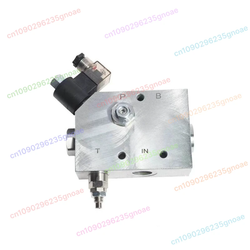 

Hydraulic Hammer Valve Kit, Directional Valve Solenoid Valve Safety Block for Hydraulic Breaker Hammer Pipe Control