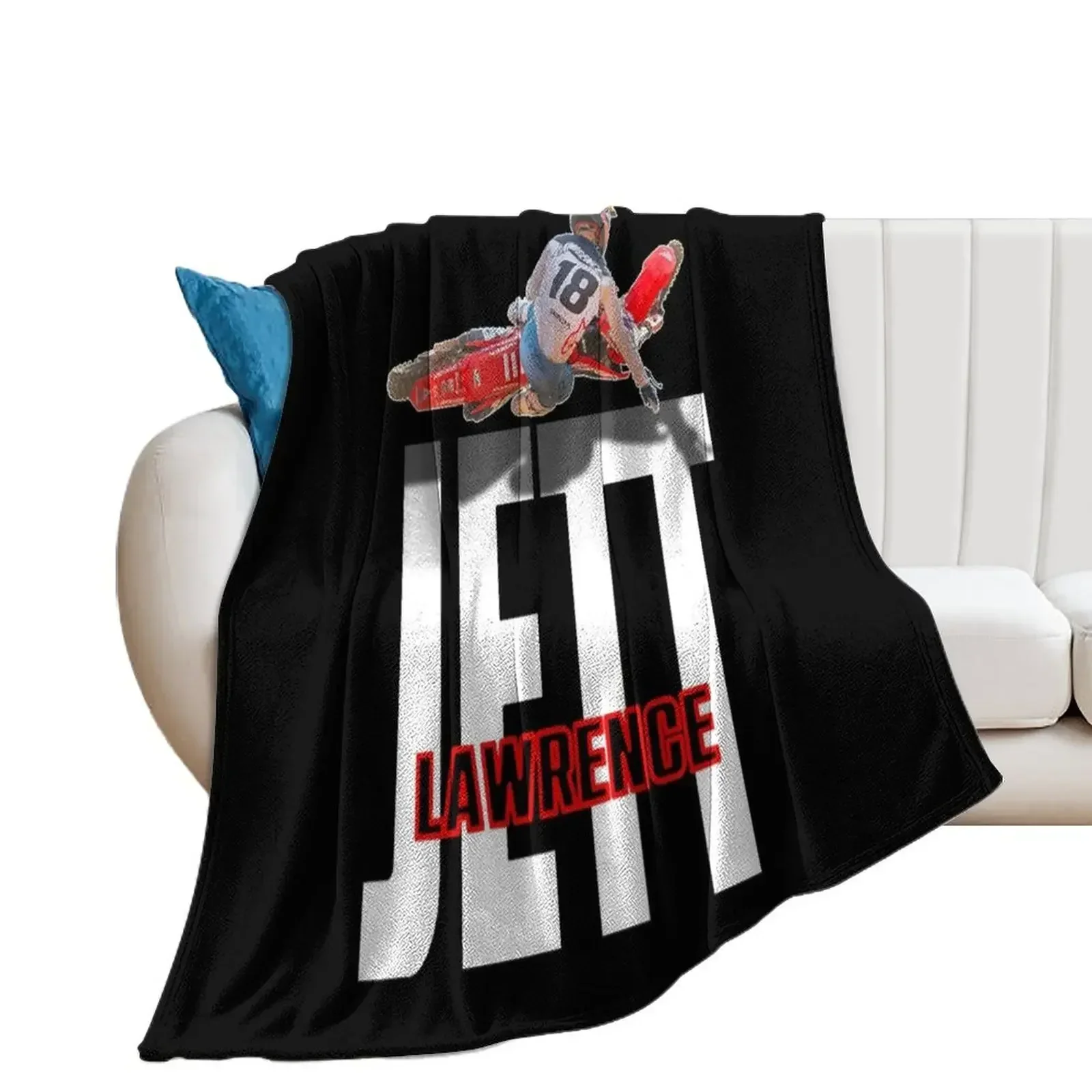 JETT LAWRENCE MERCH, JETTSON, MOTORCROSS Classic Throw Blanket Thins Moving Blankets