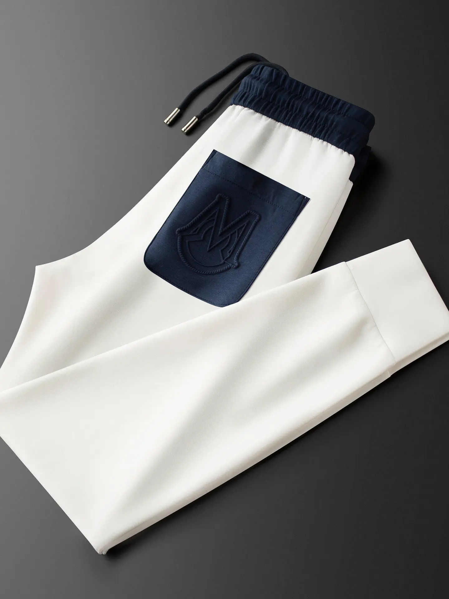 

Мужские осенне-зимние повседневные брюки: модные спортивные, приталенные, с манжетами, люксовые, длинные, универсальные, дышащие