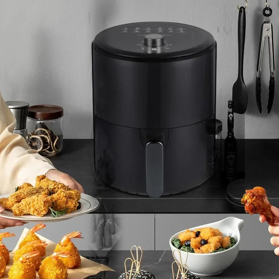 

Healthy Cooking 6.8L Large-Capacity Air Fryer, Knob Switch 1-Hour Timer, Dual-Purpose For Baking Food-Grade ,Non-Stick Coating