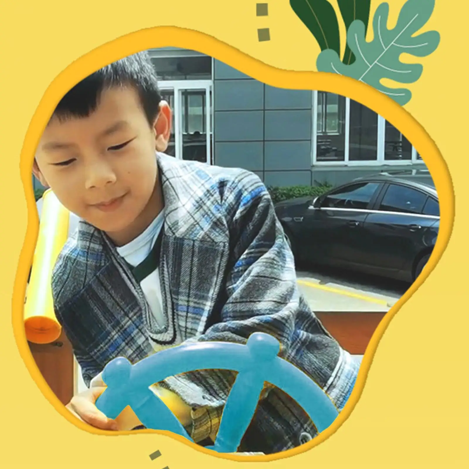 

Kids Children Play Toy Steering Wheel Tree House (11.81inch Diameter) Pretend