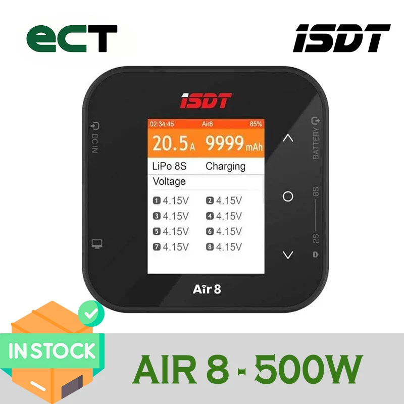 

iSDT Air8 500W 20A 1-8S DC Smart Charger