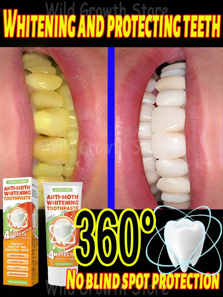 Repairs cavities, eliminates tooth decay, and protects gums with natural plant extracts