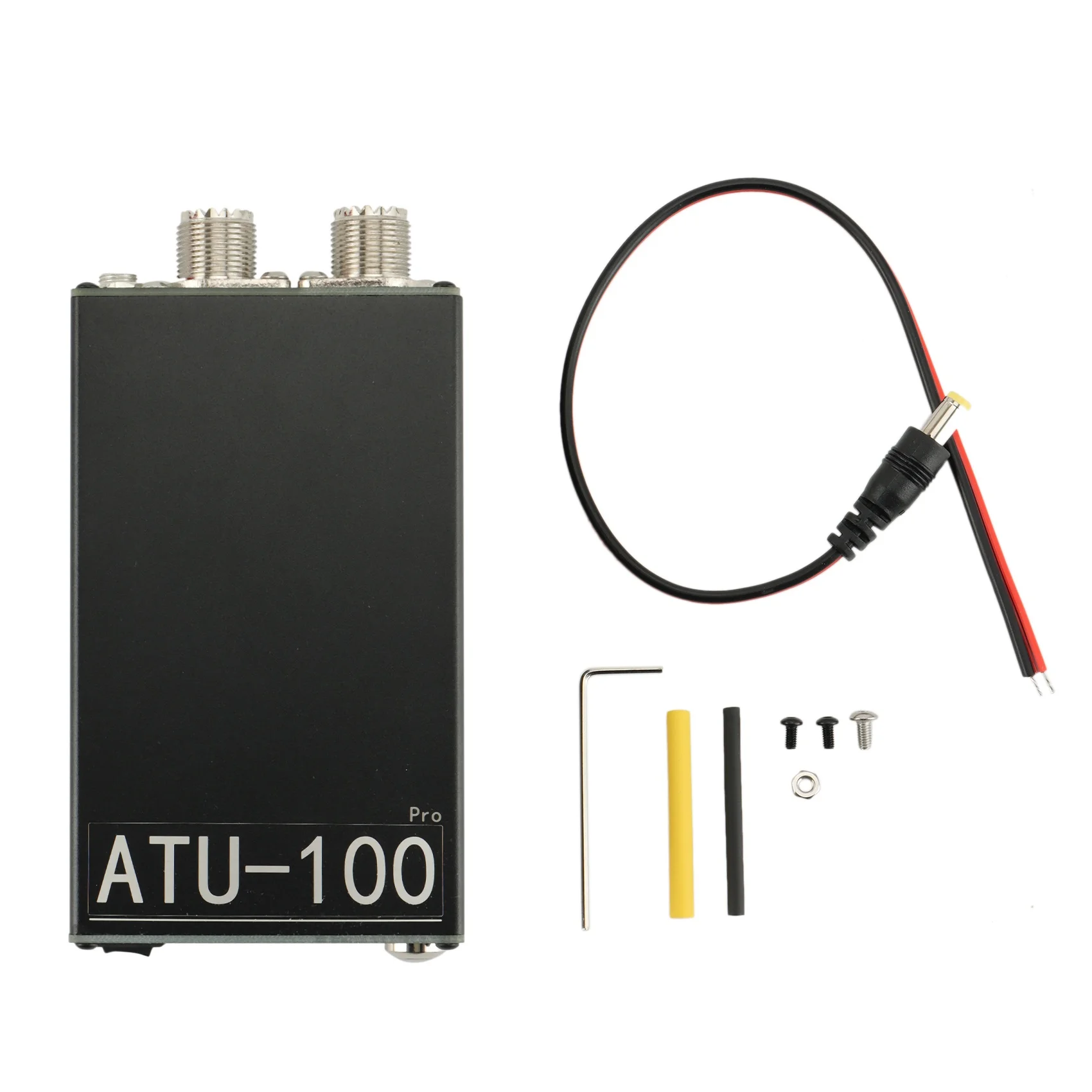 

ATU-100 PRO Automatic Antenna Tuner 1.8Mhz-30Mhz OLED Display Battery Inside for 10W To 100W Shortwave Radio Station