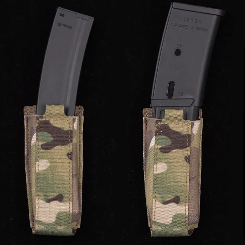 

Tactical 9mm Magazine Pouch for Glock 17 19 Beretta M9 SIG P226 MP5 Belt Horizontal Mag Holster Hunting Accessories Tool Pack