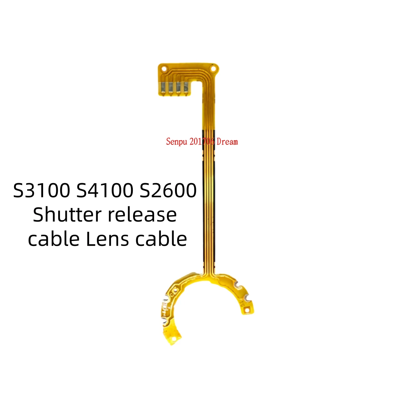 For Nikon S3100 S4100 S2600 Lens Shutter Flex Cable, Lens Ribbon Cable Camera Repair Spare Part