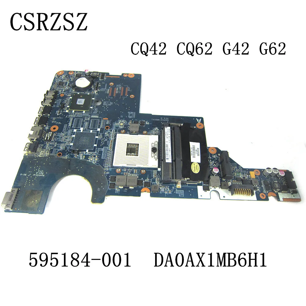 

HP Pavilion CQ42 CQ62 G42 G62 Laptop motherboard 595184-001 DA0AX1MB6H1 Test work perfect