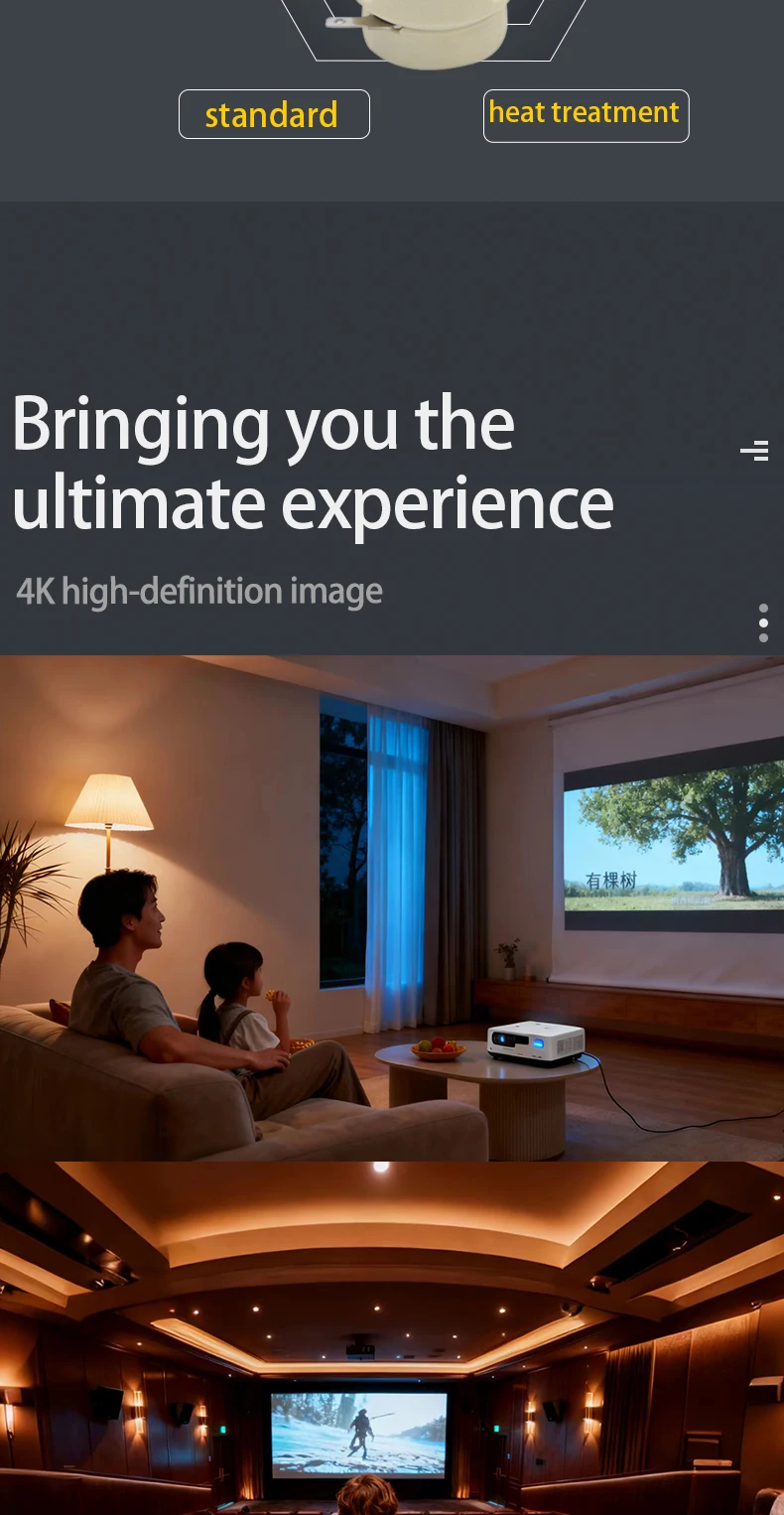 A+Neue Original-Projektionslampe mit hoher Helligkeit, geeignet für Acer Benq Optoma Projektor P-VIP 210/0.8 E20.9N – Detail 3