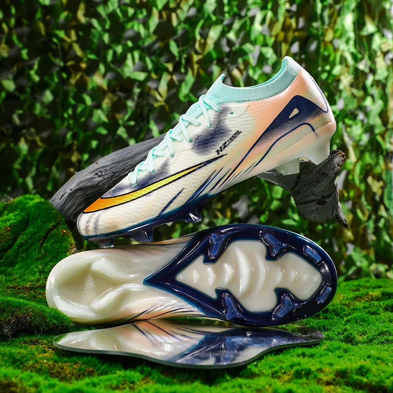 

Mens Soccer Cleats Outdoor Lightweight Low-Top Training Boots Ground Athletic Football Boots Soccer Shoes for Men/Women