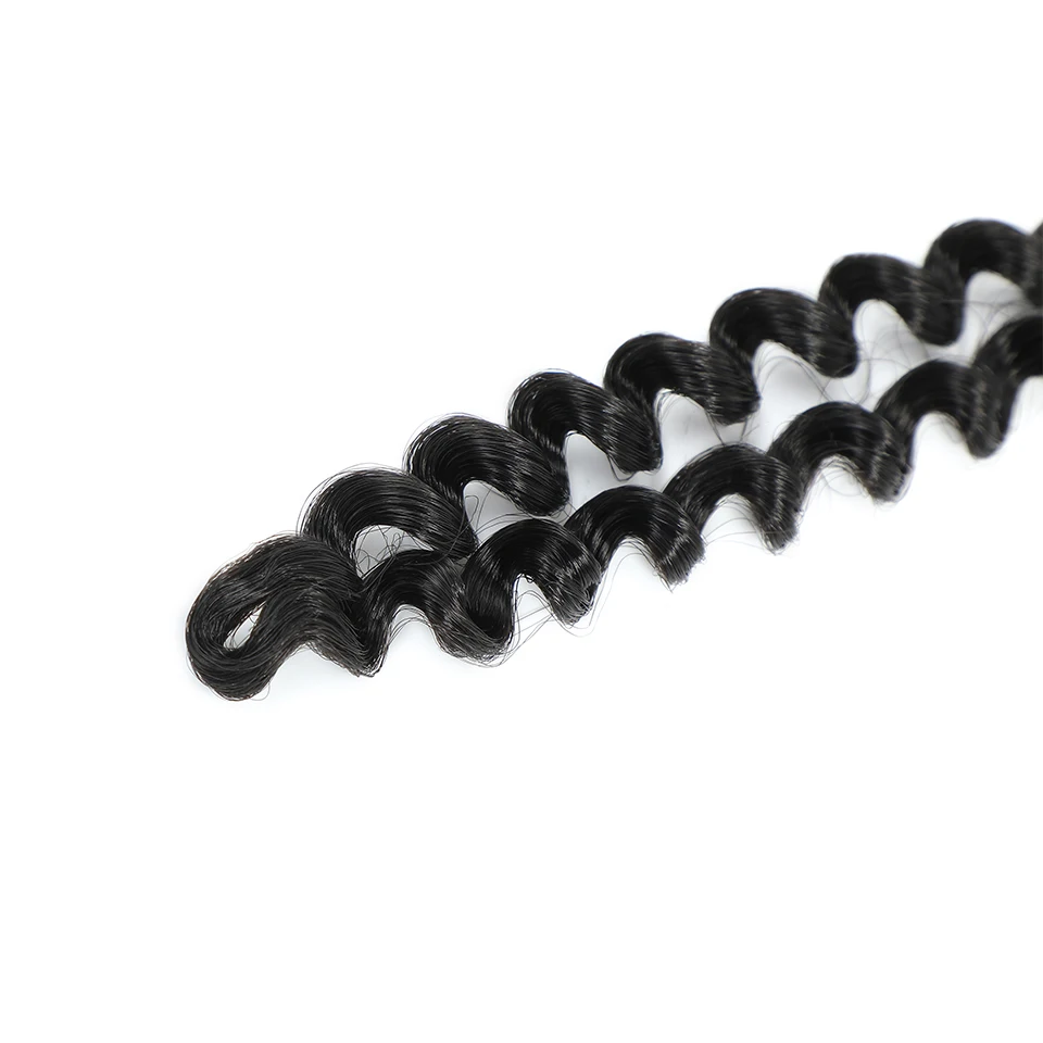 Рисунок 6 - черные бордовые волнистые волосы