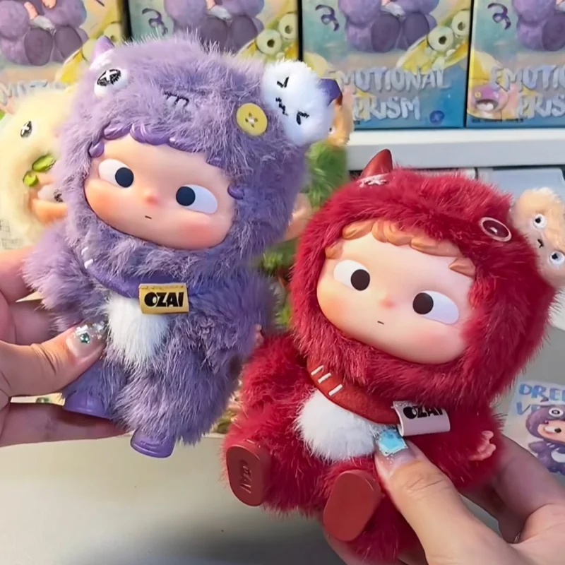 حقيقية Heyone Ozai العاطفة بريزم سلسلة الفينيل أفخم صندوق أعمى لطيف دمية حقيبة المفاتيح العصرية لعبة سطح المكتب حلية هدية عيد