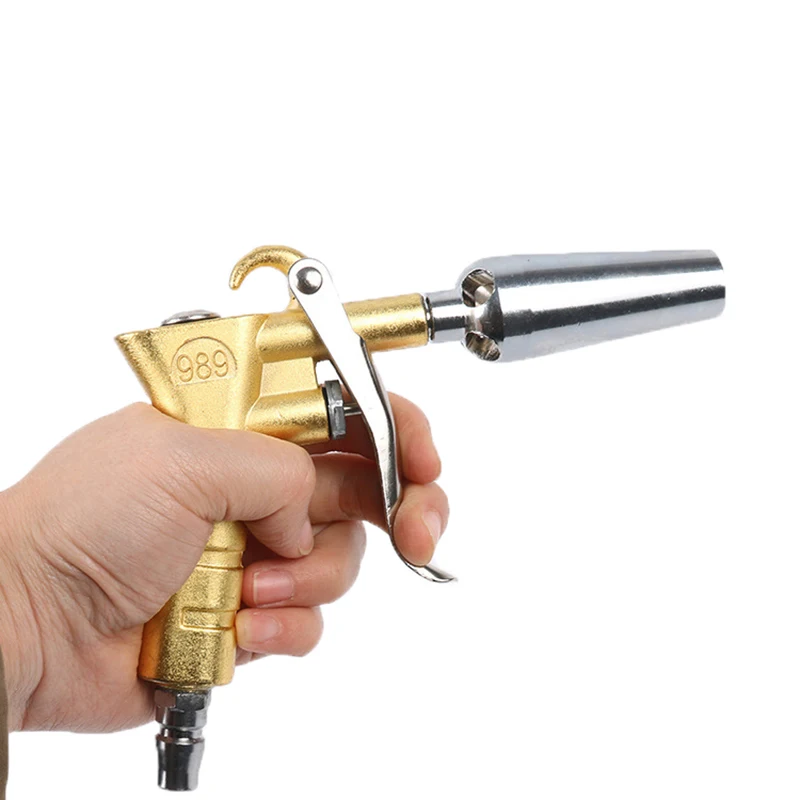 Nieuwe Tornado Pneumatische Auto Luchtblaaspistool Blaasstof Schoon Gereedschap Lucht Duster Luchtborstelsproeier Aluminium Autowasmachine