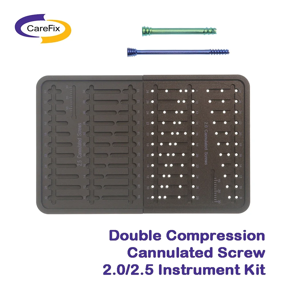 CareFix Box 2.0 2.5 Double Compression Cannulated Screw Instrument Kit Tools