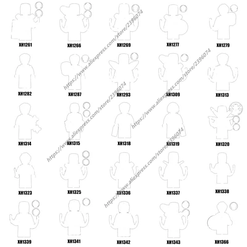

Экшн-фигурки, строительные блоки, игрушки XH1261 XH1266 XH1269 XH1277 XH1279 XH1282 XH1287 XH1293 XH1309 XH1313 XH1314 серии-036, 1 шт.