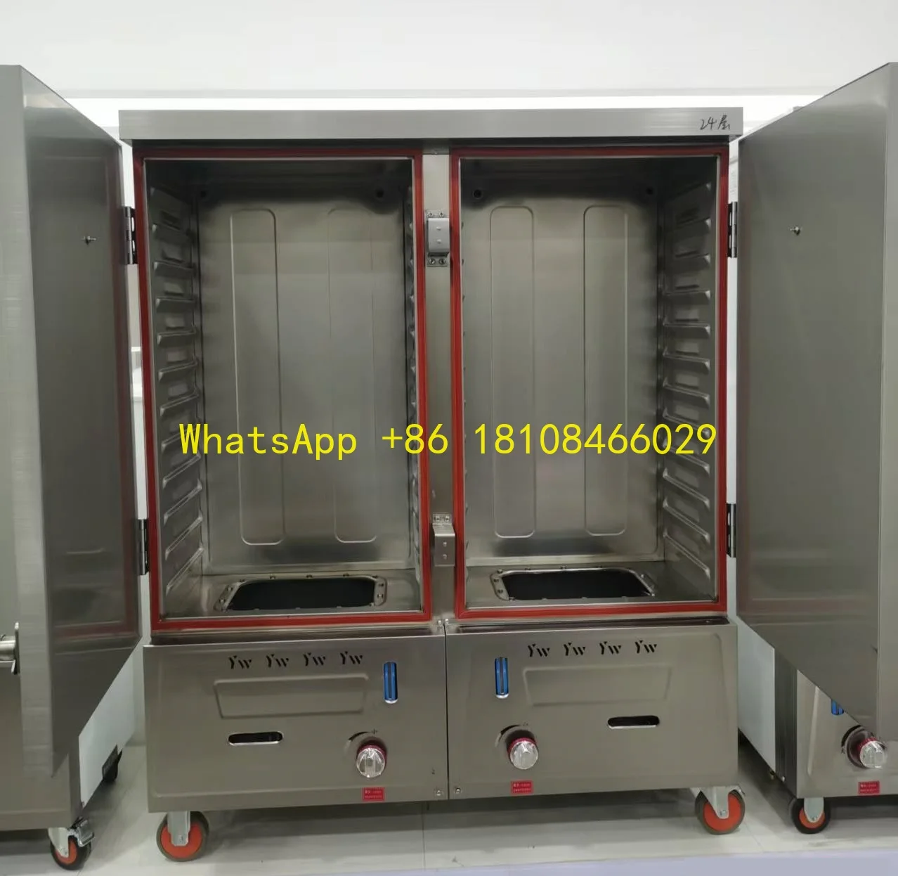 

Оторино для пищевой промышленности, доступное для коммерческого использования, 24-канальная газовая пароварка, шкаф для хлебобулочных изделий, применимый для рисовой пароварки M