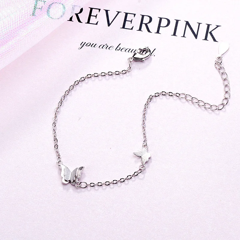 VENTFILLE 925er Sterlingsilber, diamantbesetztes Schmetterlingsarmband, Damenmode, Temperament, Blume, verstellbares Armband – Detail 31