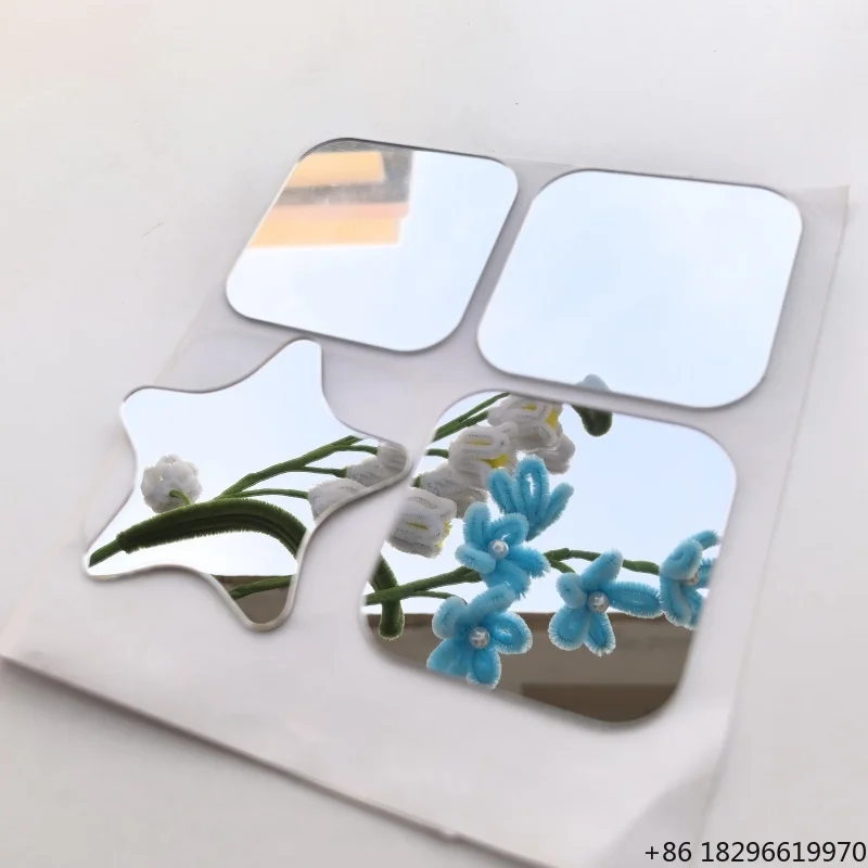 Custom Irregular Shaped Wall Mirror Decorative Mirror For Bedroom Living Room Home Interior Aesthetic Decor