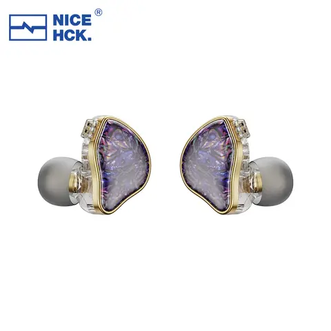 NICEHCK DB2 Mikrofon HiFi Musikhörlurar 1DD+1BA Hybrid Dubbeldrivare In-Ear Hörlurar Monitor Avtagbar 0.78 2Pin Kontakt IEM 8 best sales nicehck eb2s - №3