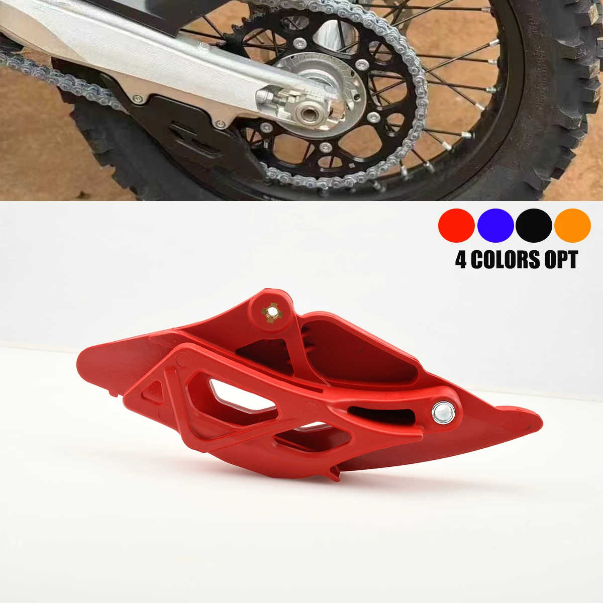 Motorcycle For HUSQVARNA FC FE FE 350 PRO FEW Chain Guide Guard Protector For KTM 125-500 EXC EXCF SX SXF XC XCF XCW XCFW