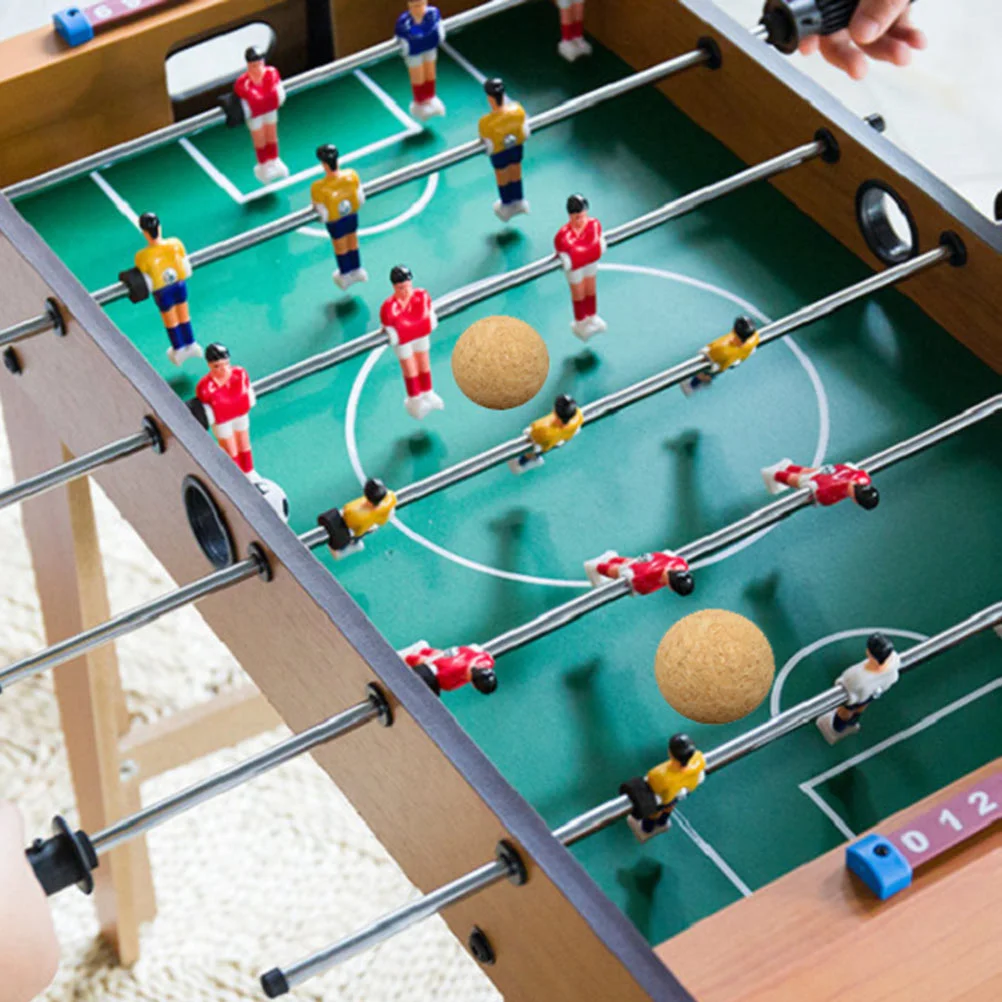 

5pcs Table Football Cork Balls Table Soccer Ball Table Soccer Accessory Cork Foosball Foosball Ball Replacement Foosball