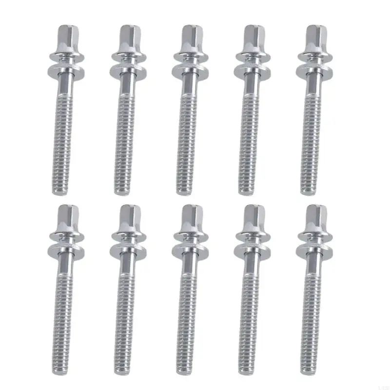 10Pieces Drum Hardware Screws Drum Assembly Screws Drum Set Screws Percussion Accessories Drum Hardware Component 