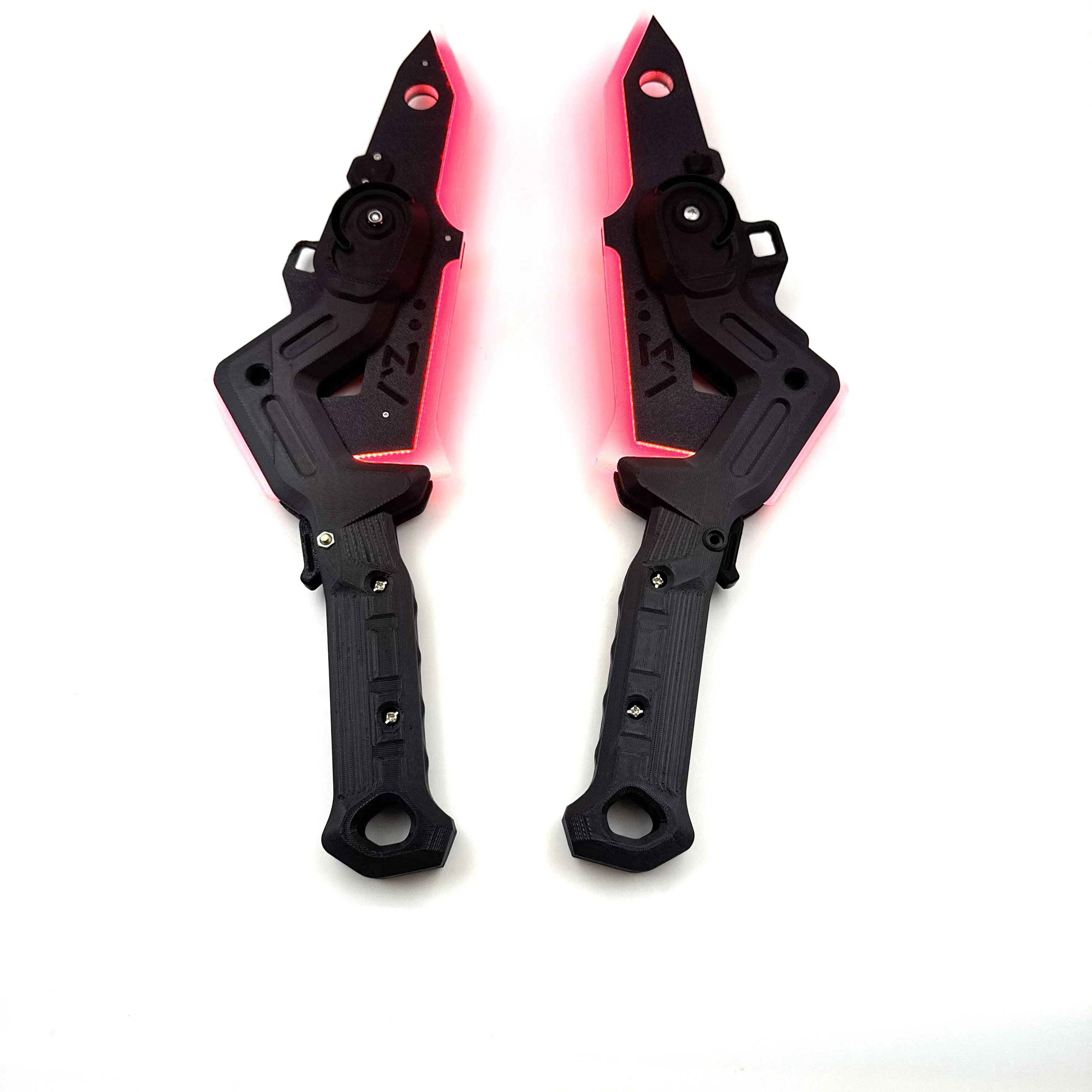 Hacha De Batalla LED Transformable – Juguete Espada Futurista Con Luces De Dos Modos, 43 Cm De ABS Para Cosplay Y Halloween