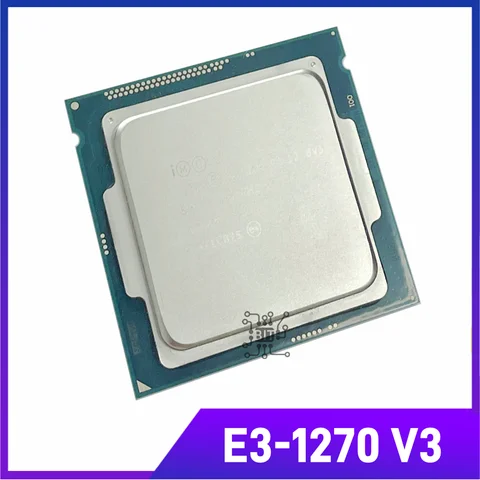 Xeon E3-1270 v3 E3 1270 v3 E3 1270 v3 3.5 GHz czterordzeniowy ośmiordzeniowy procesor CPU L2 = 1M L3 = 8M 80W LGA 1150