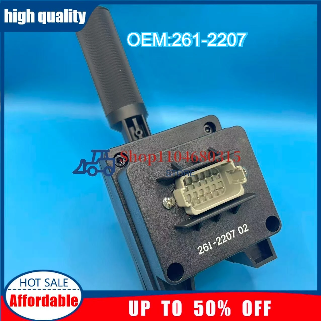 

261-2207 Excavator Loader Control Group Transmission 416D 424B 428E 442D Transmission Shift Control Switch 2612207