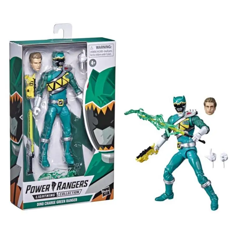 Power Rangers Lightning Collection Zeo Yellow Ranger in Space Phantom Ranger Pink Ranger Dino Charge Green Ranger Figurki akcji