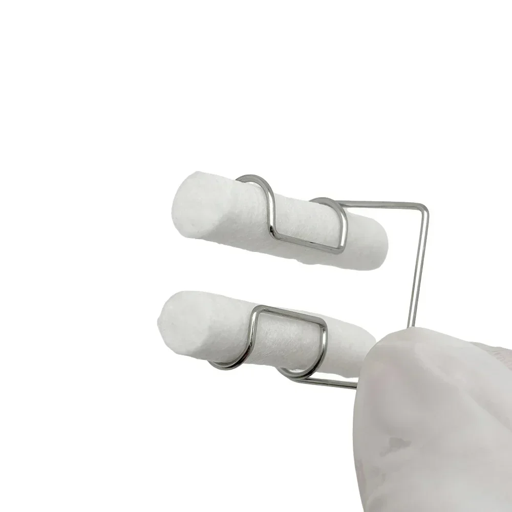 

12pcs Dental Moisture Clip - Strong Grip Sterilizable Cotton Rolls Holder for Clinic