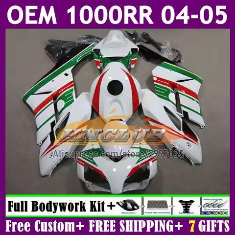 OEM Fairings For HONDA CBR1000 CBR 1000 RR CC 1000RR 2004 2005 19No.24 CBR-1000 1000CC CBR1000RR 04 05 Injection Kit Castrol red