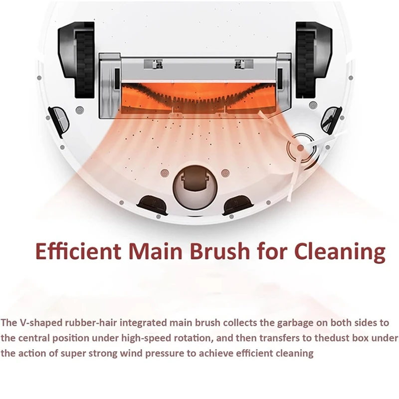 Para mijia 2c stytj03zhm robô aspirador de pó peças reposição principal escova lateral filtro hepa mop pano acessórios kit