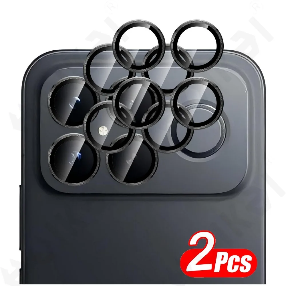 2 Pcs For Xiaomi Poco F8 Ultra Pro 4G 5G Camera Lens Protector Tempered Glass Screen Protector Metal Scratch
