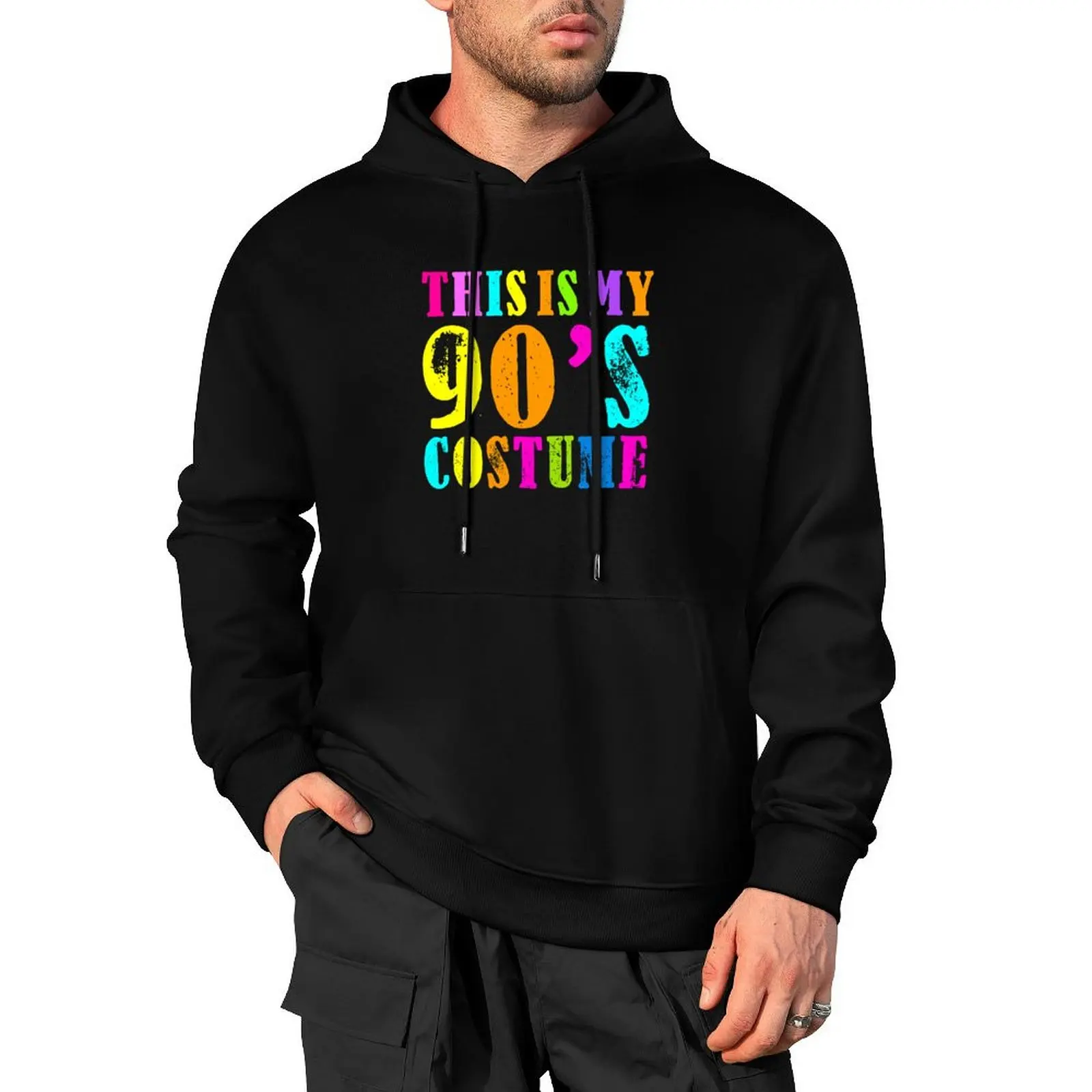 

This Is My 90s Costume - Vibe Retro Party Outfit Wear Pullover Hoodie men's clothing korean style clothes hoodie for men