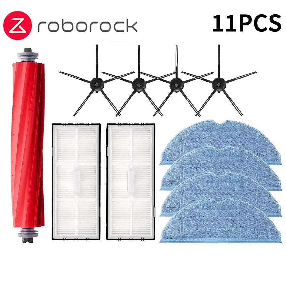 Roborock S7 S70 S7 Plus T7S T7S Plus Roboter Staubsauger Zubehör Hauptbürste Hepa-Filter Mops Staubbeutel Ersatzteile