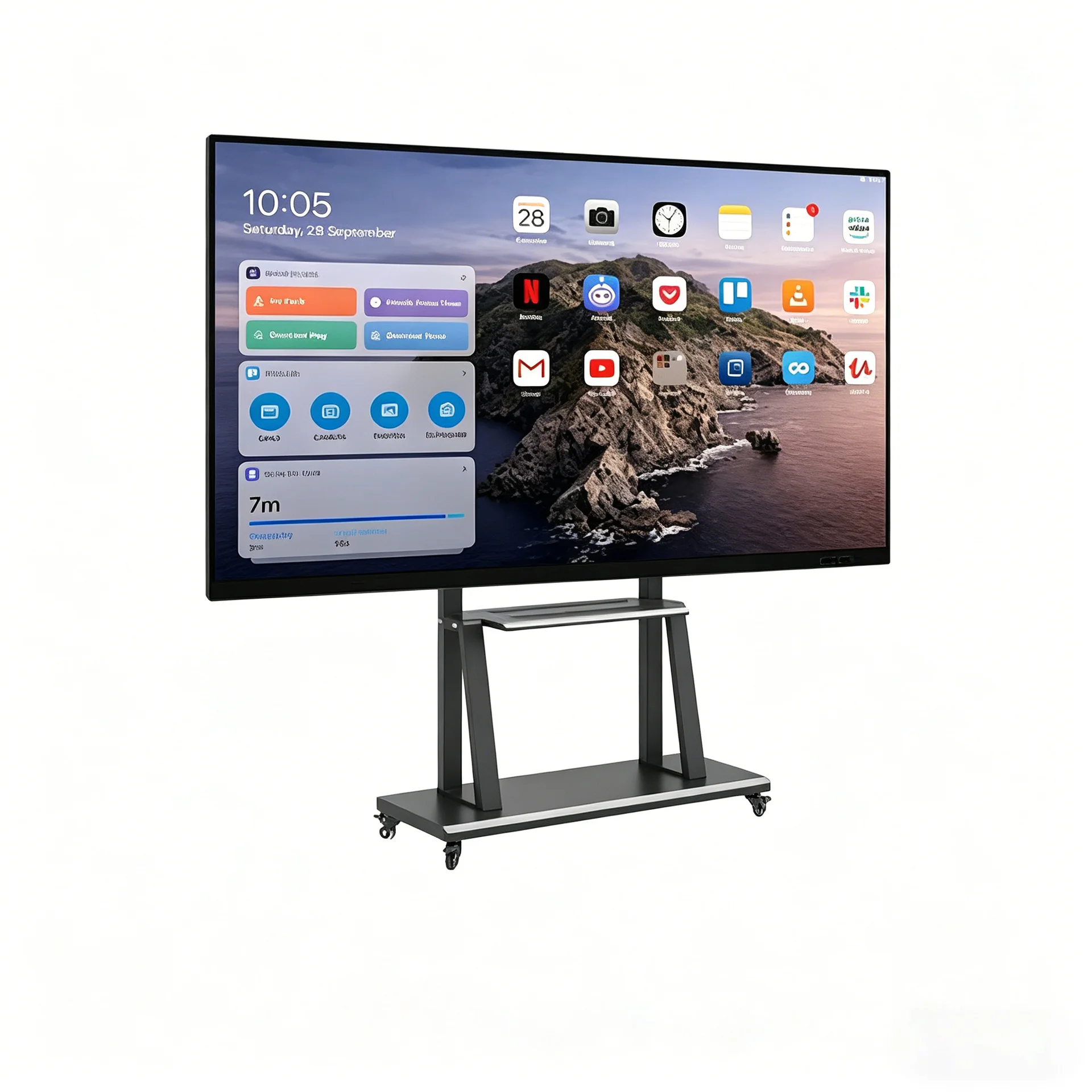 Touch screen all-in-one multimedia ultra-clear touch interactive conference
