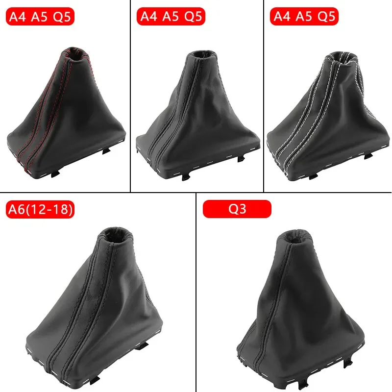 

For Audi a3 A1 3 6 7 Q3 RSQ3 RS 3 4 5 C6 7 SQ Gear boots shift dust cover Original Car special Gear set Refit