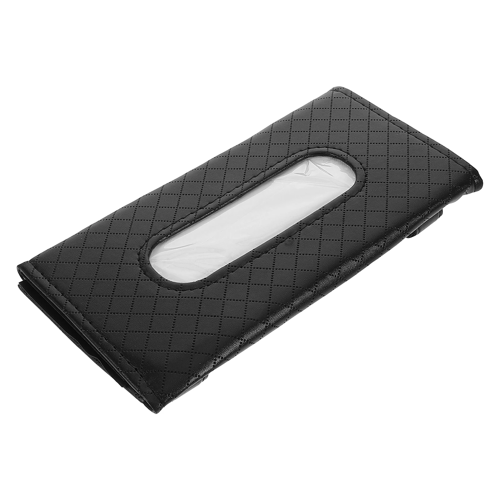 

Car Tissue Box Durable Easy Clean Space Saving Tissue ganizer Container Dispenser Holder Accessories Cylinder Vehicle Portable