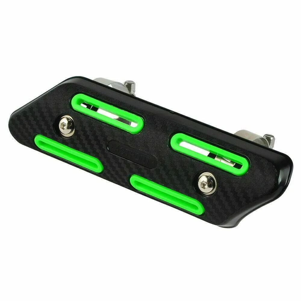 ماسورة العادم درع الحرارة كعب الحرس ل CRF250R CRF450R 2007-2019 CRF450RX لأقطار أنبوب العادم 25 مللي متر إلى 51 مللي متر